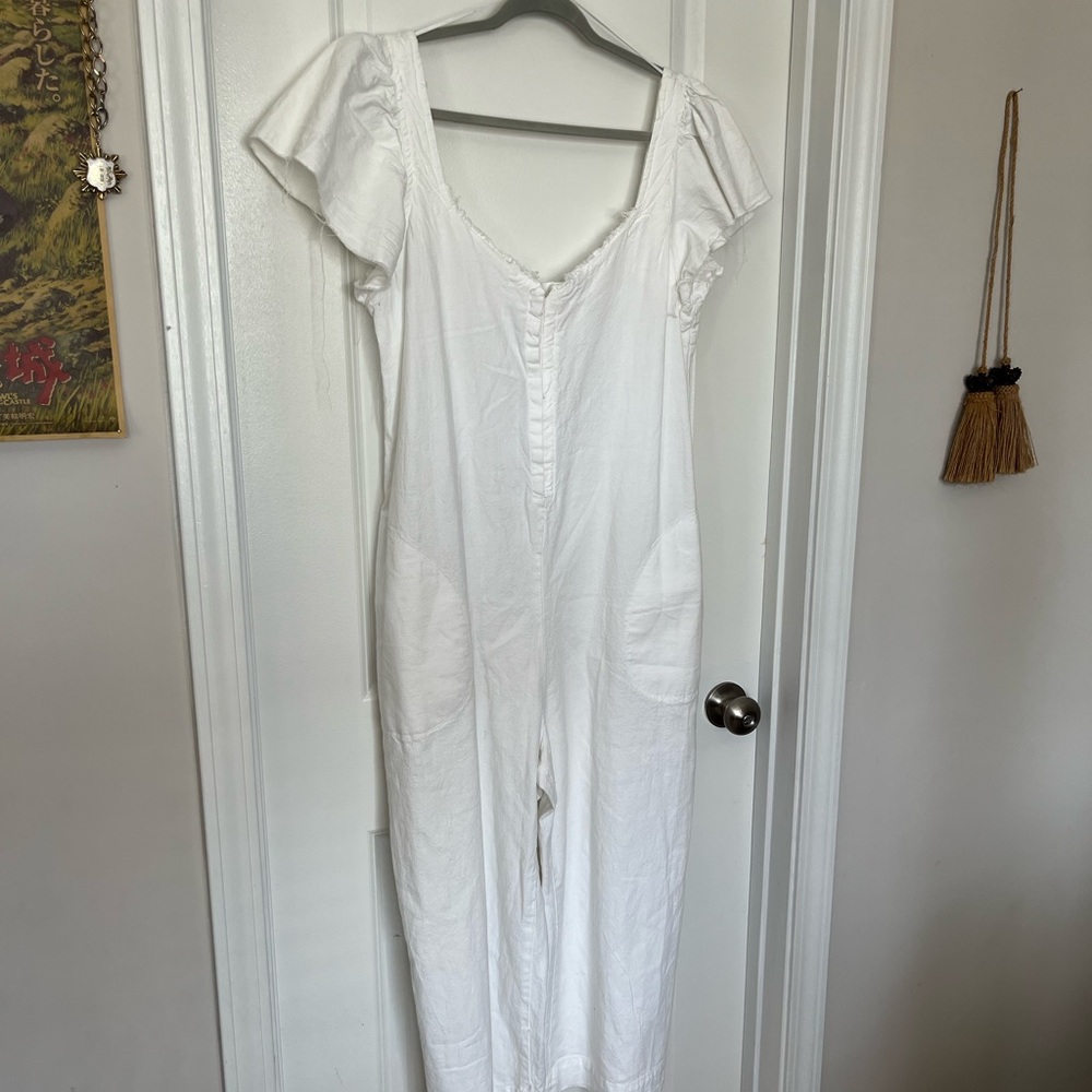 Zara 100% cotton romper SZ- SMALL